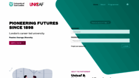 What Sis-uel.unicaf.org website looked like in 2020 (3 years ago)