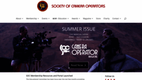 What Soc.org website looked like in 2020 (3 years ago)