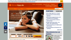 What Stromtip.de website looked like in 2020 (3 years ago)