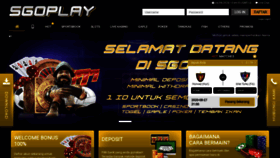 What Sgoplay.com website looked like in 2020 (3 years ago)