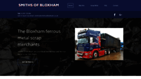 What Smithsofbloxham.co.uk website looked like in 2020 (3 years ago)