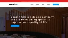 What Spacefinish.com website looked like in 2020 (4 years ago)