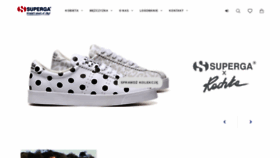 What Superga.pl website looked like in 2020 (3 years ago)