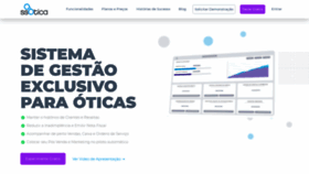 What Ssotica.com.br website looked like in 2020 (3 years ago)