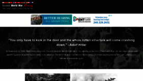 What Secondworldwarhistory.com website looked like in 2020 (4 years ago)