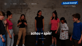 What Schulebewegt.ch website looked like in 2020 (3 years ago)