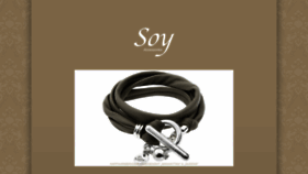 What Soy-accessories.com website looked like in 2020 (3 years ago)