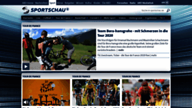 What Sportschau.de website looked like in 2020 (3 years ago)