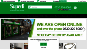What Superfi.co.uk website looked like in 2020 (4 years ago)