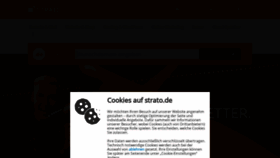 What Strato.de website looked like in 2020 (3 years ago)