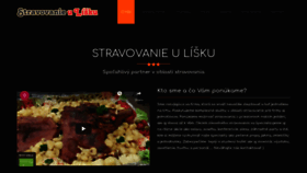 What Stravovanieulisku.sk website looked like in 2020 (3 years ago)