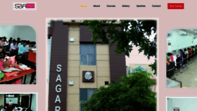 What Sagarbankingacademy.com website looked like in 2020 (3 years ago)