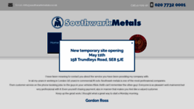 What Southwarkmetals.co.uk website looked like in 2020 (3 years ago)