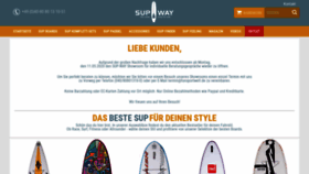 What Sup-way.de website looked like in 2020 (3 years ago)
