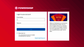 What Secure.powershop.co.nz website looked like in 2020 (3 years ago)