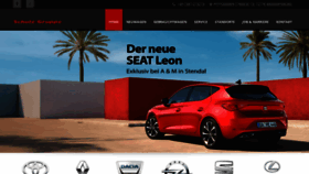 What Schulz-gruppe.com website looked like in 2020 (4 years ago)