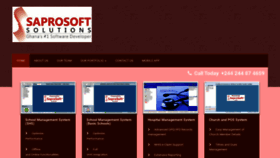 What Saprosoft.net website looked like in 2020 (4 years ago)