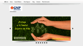 What Segurosgnp.com.mx website looked like in 2020 (3 years ago)