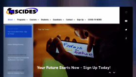 What Scides.org website looked like in 2020 (4 years ago)