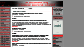 What Scharf-links.de website looked like in 2020 (4 years ago)