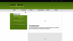 What Scriptieoverzicht.nl website looked like in 2020 (3 years ago)