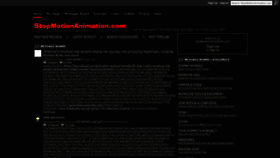 What Stopmotionanimation.com website looked like in 2020 (3 years ago)