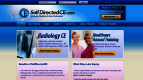 What Selfdirectedce.com website looked like in 2020 (3 years ago)