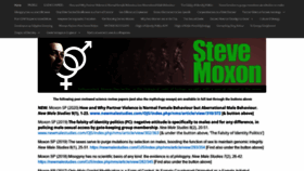 What Stevemoxon.co.uk website looked like in 2020 (3 years ago)