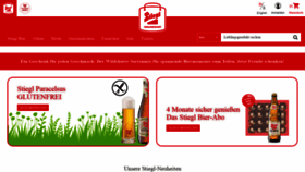 What Stiegl-shop.at website looked like in 2020 (3 years ago)