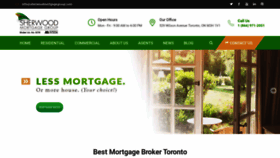 What Sherwoodmortgagegroup.com website looked like in 2020 (3 years ago)