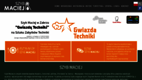 What Szybmaciej.pl website looked like in 2020 (3 years ago)