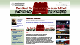 What Schoenstatt.de website looked like in 2020 (3 years ago)