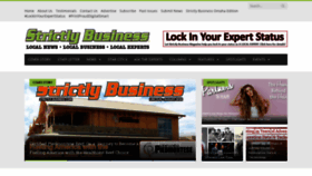 What Strictly-business.com website looked like in 2020 (3 years ago)