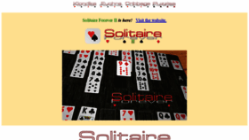 What Solitaireforever.com website looked like in 2020 (3 years ago)