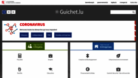 What Services-publics.lu website looked like in 2020 (3 years ago)