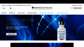 What Skinceuticals.ca website looked like in 2020 (3 years ago)