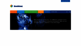 What Simmine.com website looked like in 2020 (3 years ago)