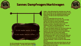 What Sannes-marktwagen.de website looked like in 2020 (3 years ago)
