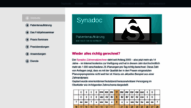 What Synadoc.de website looked like in 2020 (3 years ago)