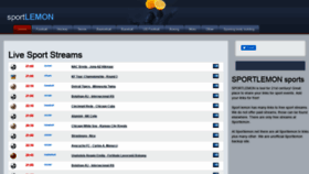What Sportlemon.org website looked like in 2020 (3 years ago)