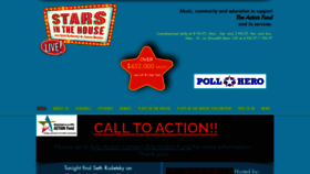 What Starsinthehouse.com website looked like in 2020 (3 years ago)
