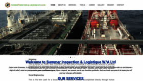 What Summerinspectlog.com website looked like in 2020 (3 years ago)