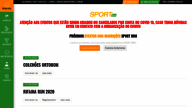 What Sportbro.com.br website looked like in 2020 (3 years ago)