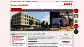 What Sanktgeorg.de website looked like in 2020 (3 years ago)