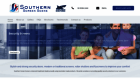 What Southernscreenscene.com.au website looked like in 2020 (3 years ago)