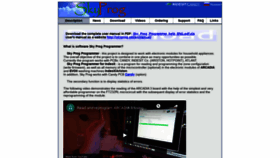 What Skyprog.net website looked like in 2020 (3 years ago)