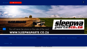 What Sleepwaparte.co.za website looked like in 2020 (3 years ago)