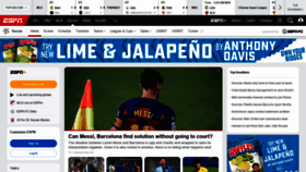 What Soccer-live.com website looked like in 2020 (3 years ago)