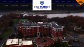 What Summitcds.org website looked like in 2020 (4 years ago)