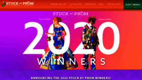 What Stuckatprom.com website looked like in 2020 (3 years ago)